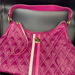 Victoria’s Secret Fuchsia Quilted Shoulder Bag